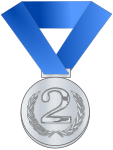 Silver medal  award